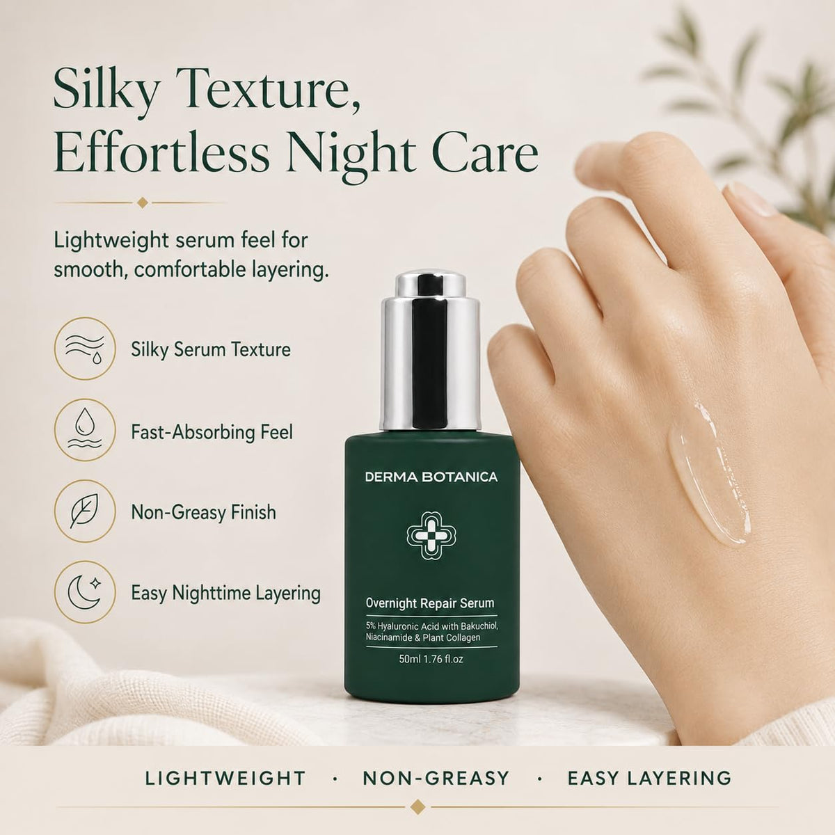 Sérum réparateur dans une routine de soins de la peau
