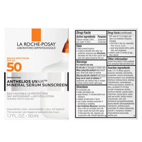 Sérum solaire Anthelios UV Air™ avec éléments de soins de la peau