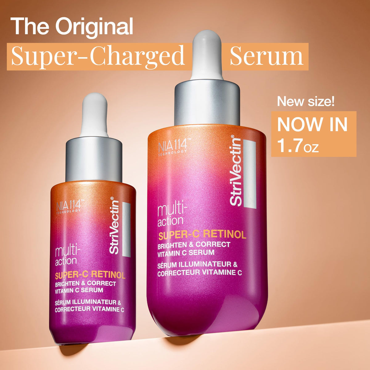 Sérum StriVectin Super-C Retinol 1,7 oz avec texture légère