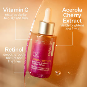 Sérum StriVectin Super-C Retinol à côté de fruits Acerola