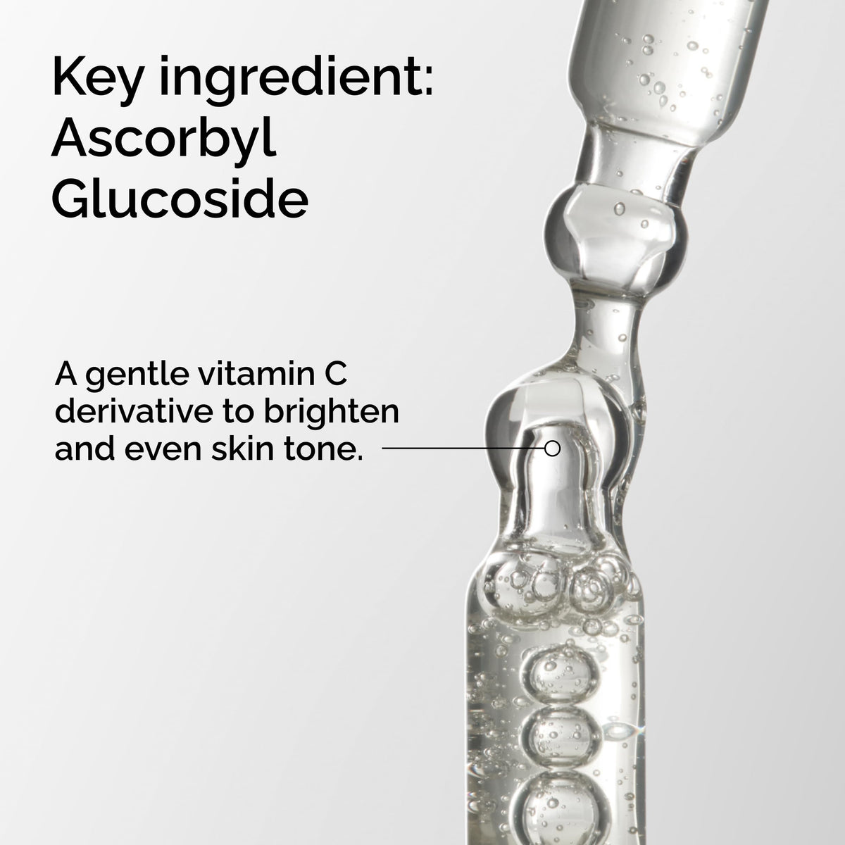 Sérum The Ordinary Ascorbyl Glucoside 12% étiquette et détails