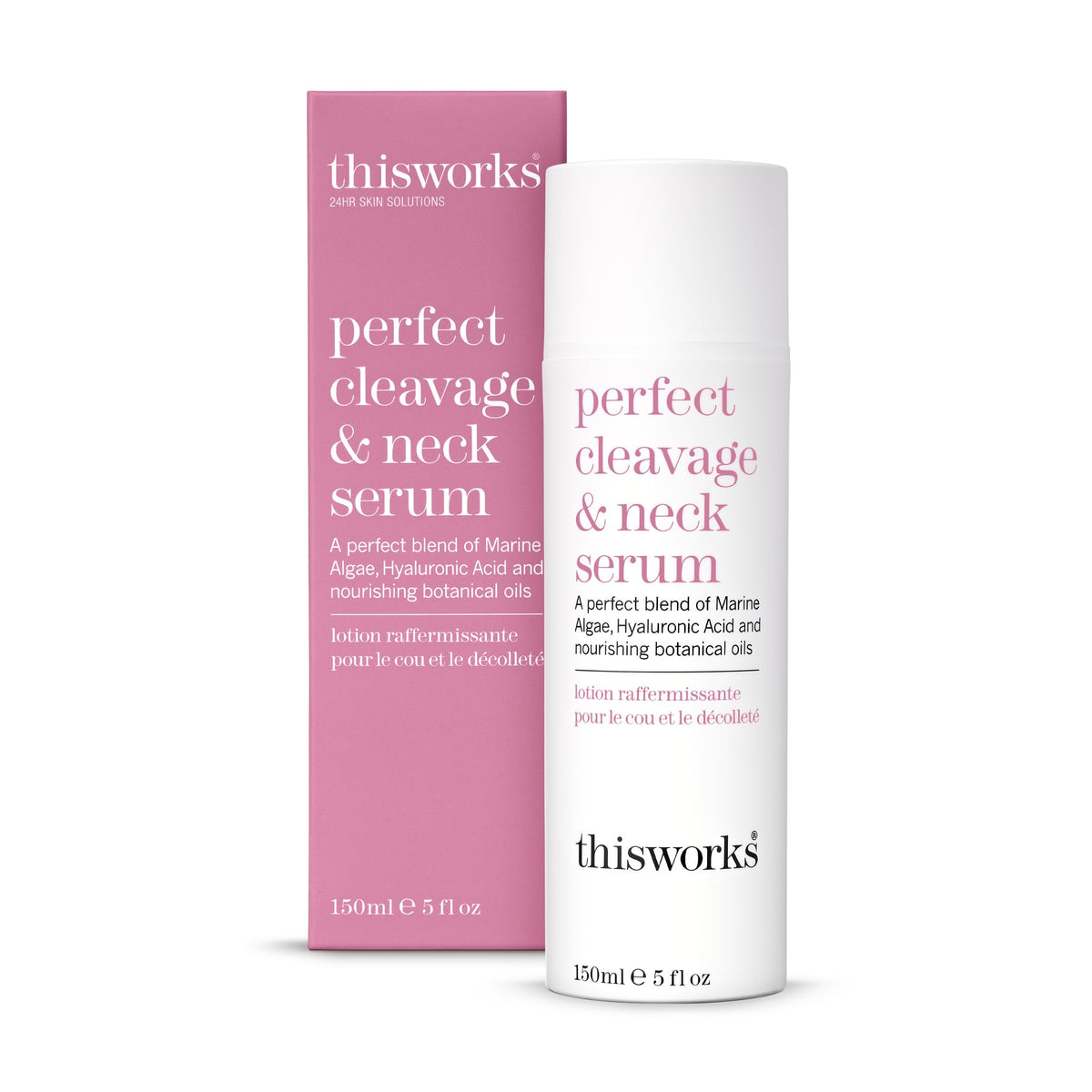 Sérum THISWORKS pour le cou et décolleté avec emballage