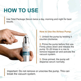 Sérum Total Package SUN COAST SCIENCES flacon arrière