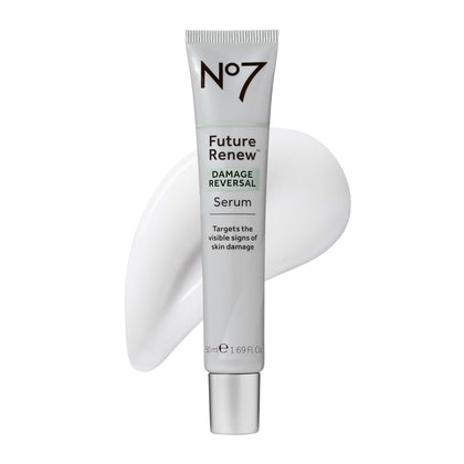 Sérum visage No7 Future Renew 1,69 Fl Oz vue avant avec emballage