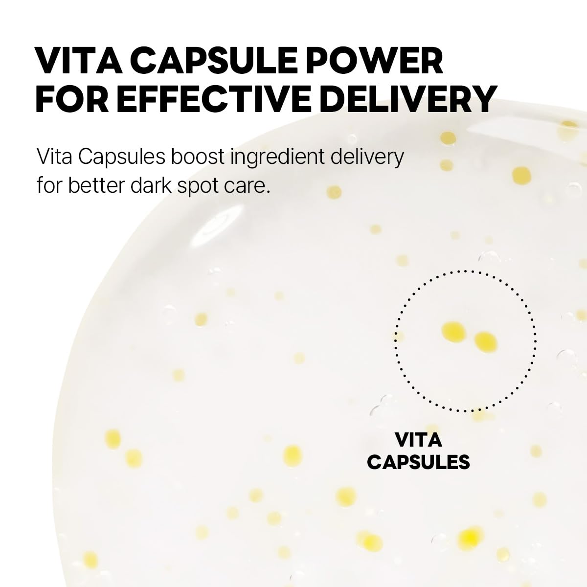 Sérum Vita Niacinamide ROUND LAB sur une surface de beauté
