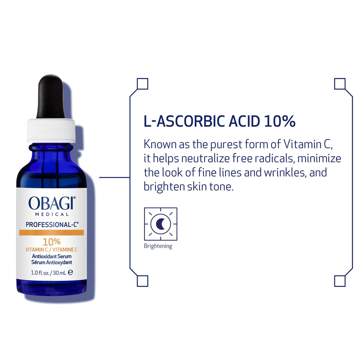 Sérum Vitamine C 20% Obagi Medical dans son emballage