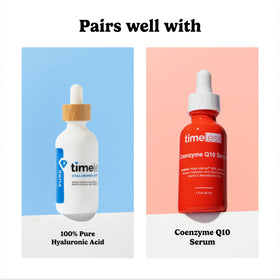 Sérum Vitamine C avec accessoires de beauté