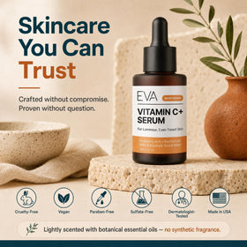 Sérum Vitamine C Eva Naturals 30 ml avec huile essentielle d'ylang-ylang