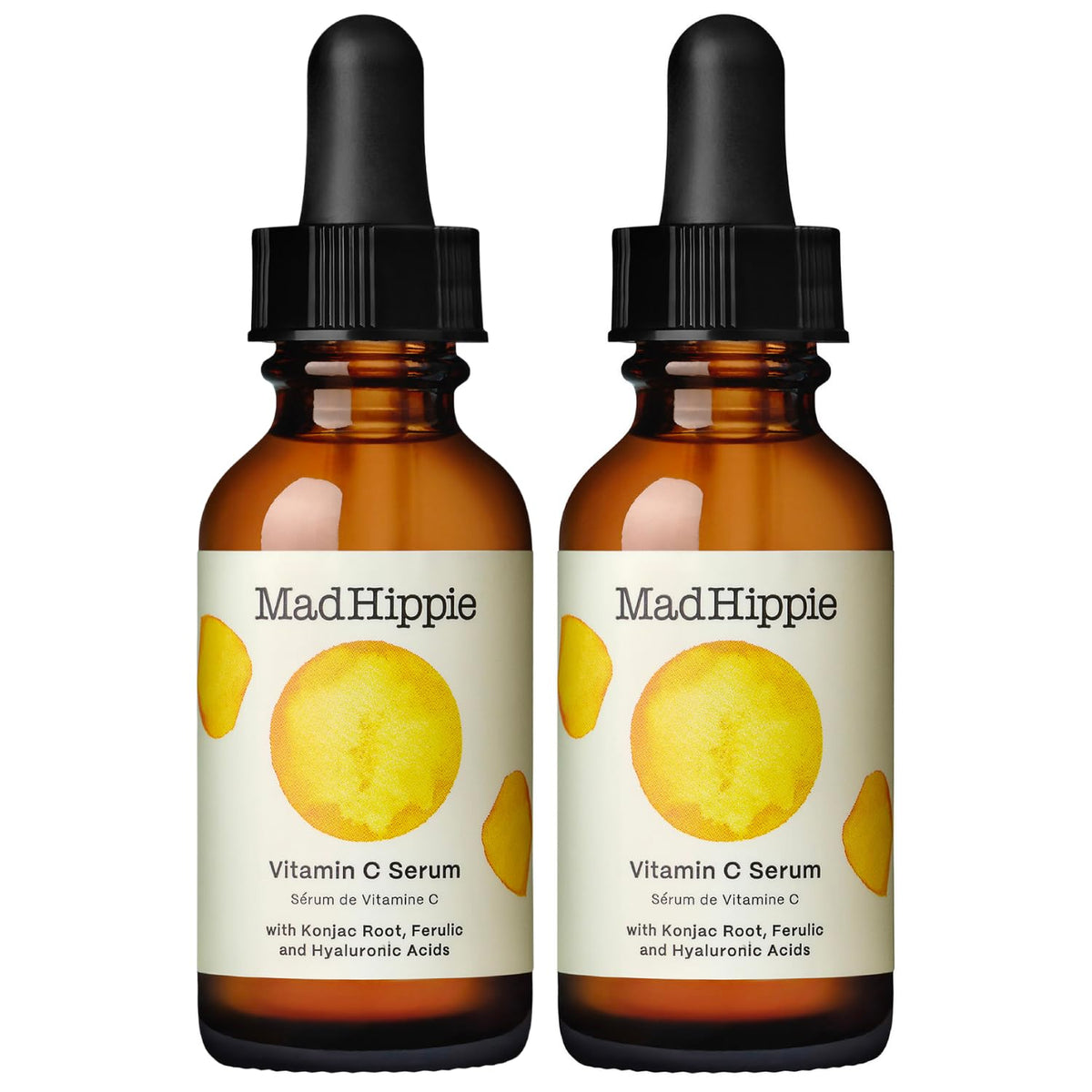 Sérum Vitamine C Mad Hippie 2-Pack vue avant avec étiquettes