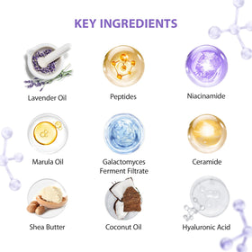 Sérums hydratants et crème pour les mains