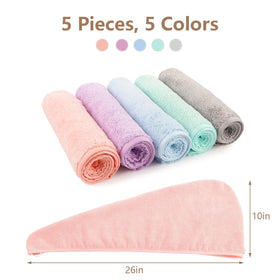Serviette AIDEA en usage sur cheveux longs