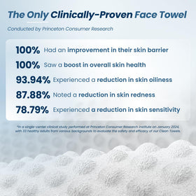 Serviette Clean Towels XL dépliée, vue avant