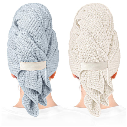 Serviette en microfibre ROLSHOL bleue vue de face