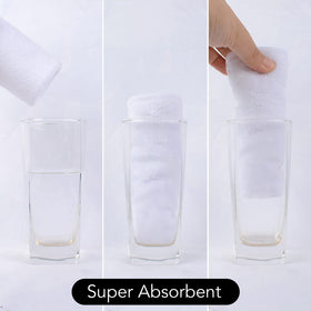 Serviette en microfibre SINLAND dans une salle de bain