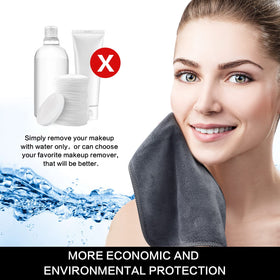 Serviette en microfibre SINLAND sur une surface de salle de bain