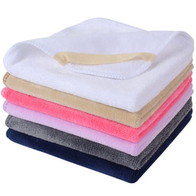 Serviette en microfibre SINLAND vue avant, couleur blanche