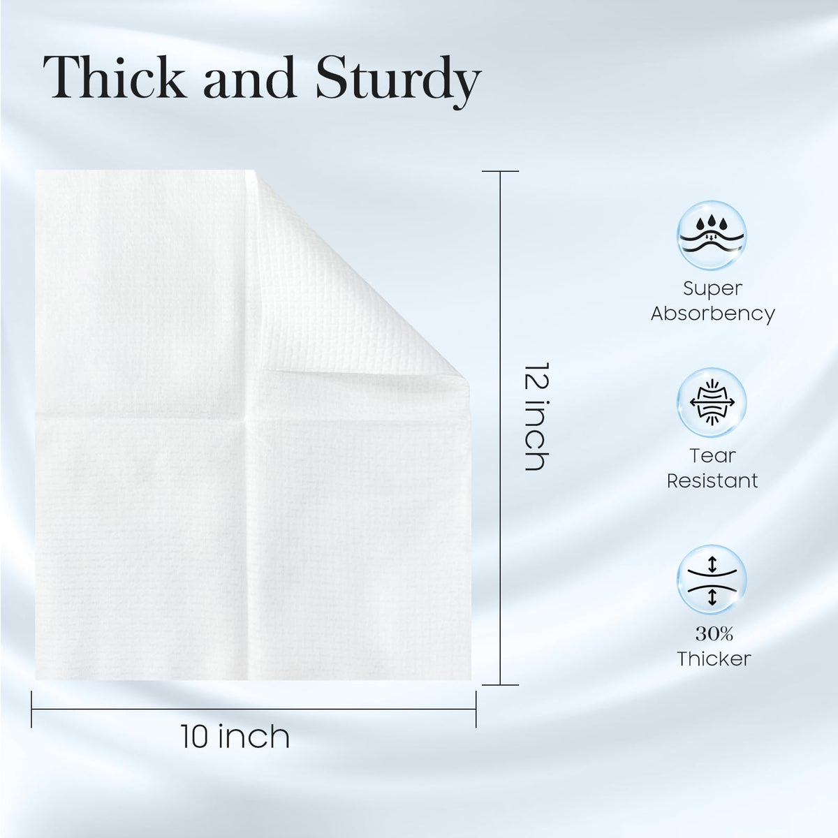 Serviette éphémère FYGRIP, idéale pour les soins des bébés