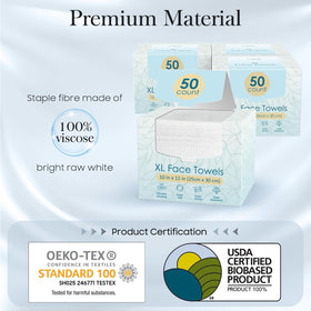 Serviette éphémère FYGRIP, texture douce et absorbante