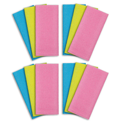Serviette exfoliante ARCH&M en nylon de 90 cm vue de face