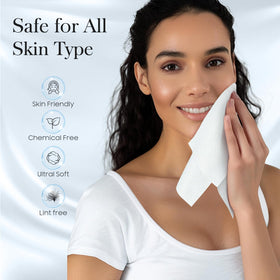 Serviette FYGRIP côté lisse pour un nettoyage doux