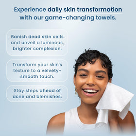 Serviettes Clean Towels XL avec texture en relief
