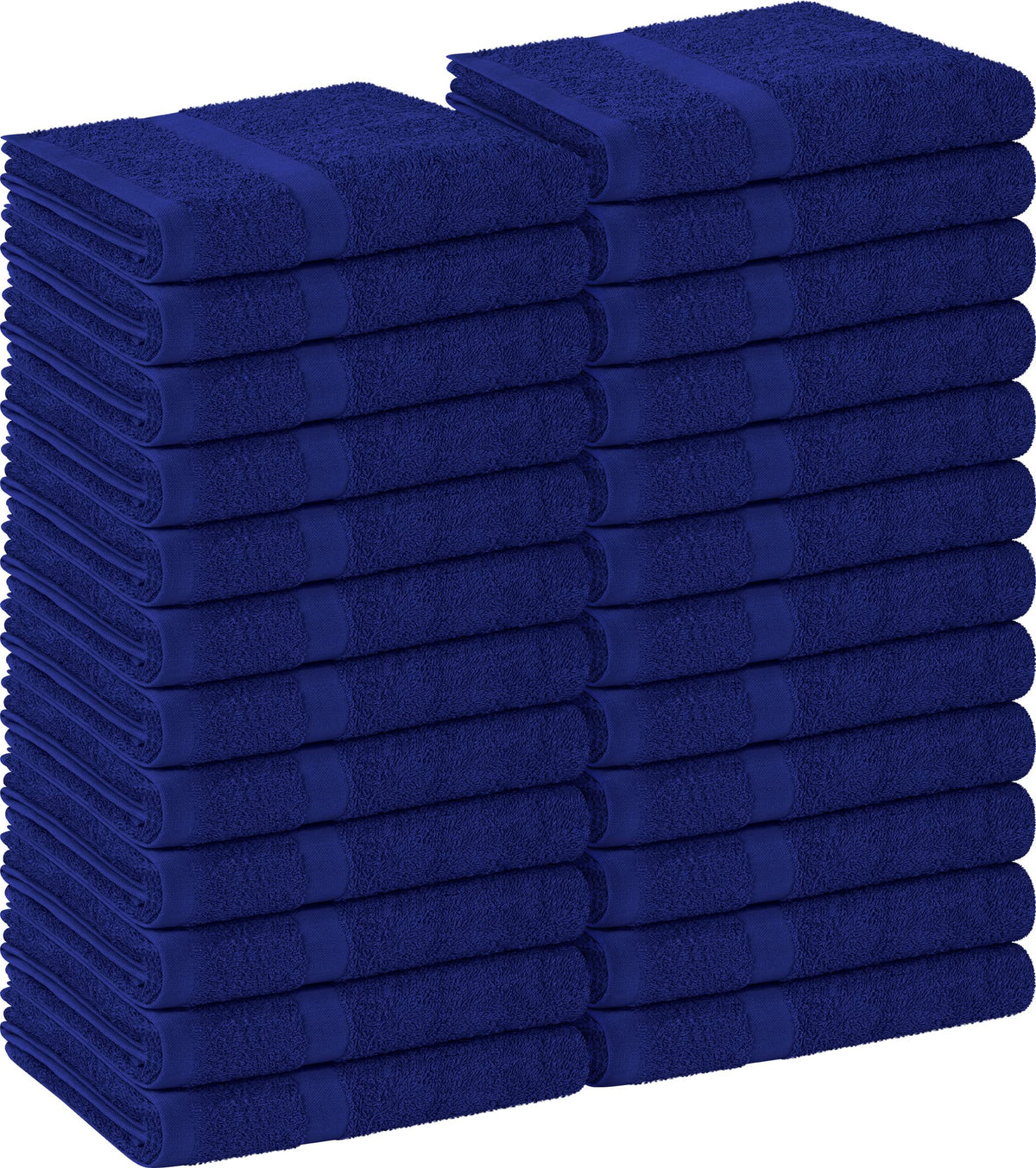 Serviettes de salon Utopia en coton bleu royal, pack de 24