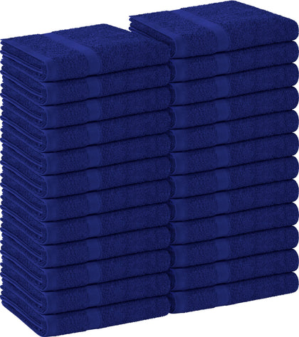 Serviettes de salon Utopia en coton bleu royal, pack de 24