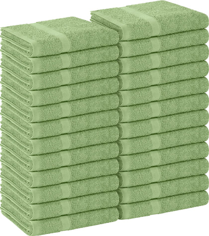 Serviettes de salon Utopia en vert sauge, pack de 24