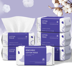 Serviettes de visage jetables cokoness 600 compte, vue de face