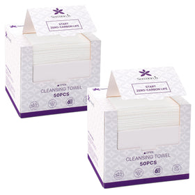 Serviettes de visage jetables XL Serenorch paquet avant