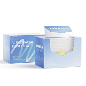 Serviettes de visage Winner en coton, pack de 110 serviettes