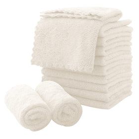 Serviettes en microfibre MOONQUEEN 12 pack avec couleurs vives