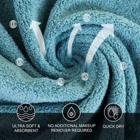 Serviettes en microfibre MOONQUEEN dans un sac de voyage