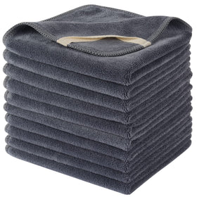 Serviettes en microfibre SINLAND 30x30 cm pack de 10
