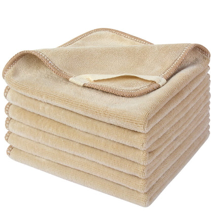 Serviettes en microfibre SINLAND crème 12x12 pouces en paquet