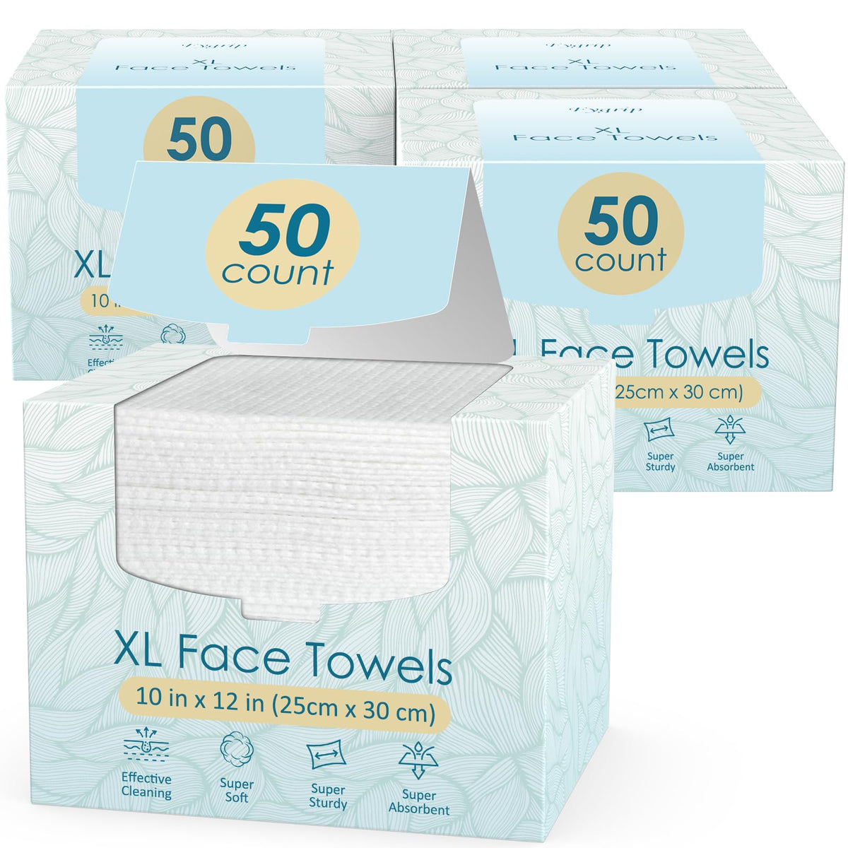 Serviettes éphémères FYGRIP 10” x 12” paquet de 50
