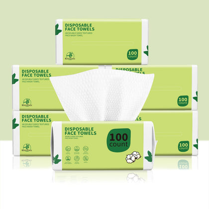 Serviettes faciales jetables KeeiZoes, paquet de 600 serviettes
