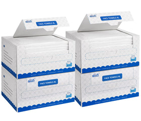 Serviettes visage HOMEXCEL jetables dans leur emballage