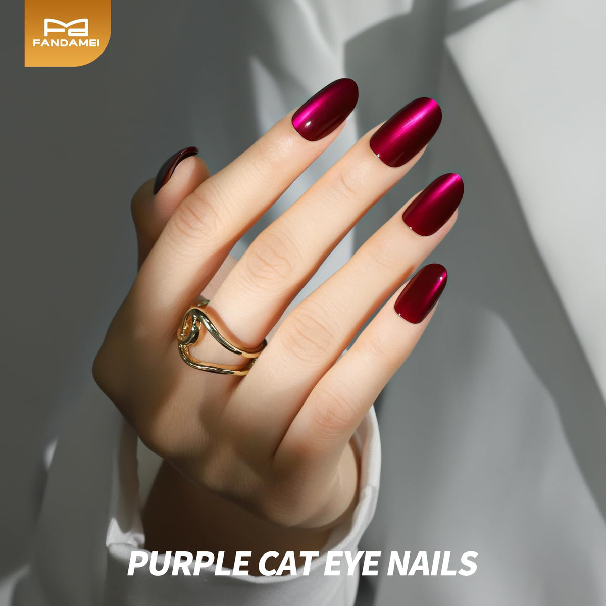 Set d'accessoires pour faux ongles Fandamei incluant des adhésifs