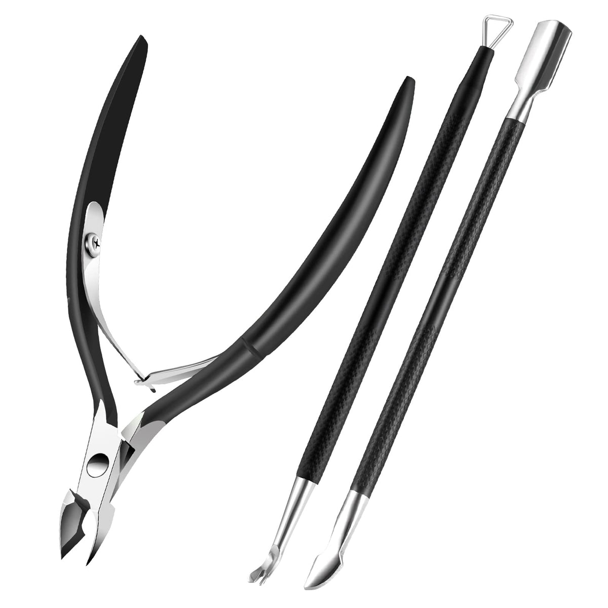 Set d'outils de manucure XUNXMAS 5 en 1 en acier inoxydable