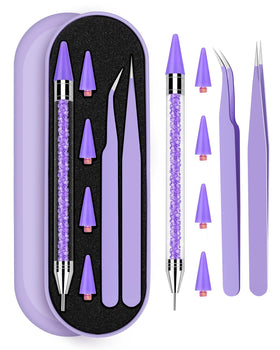 Set d'outils de pose de strass Difenni avec applicateur et accessoires