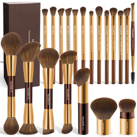 Set de 20 pinceaux de maquillage MAANGE dans un coffret élégant