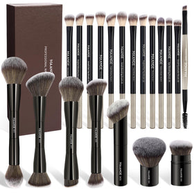 Set de 20 pinceaux de maquillage MAANGE dans une boîte cadeau élégante