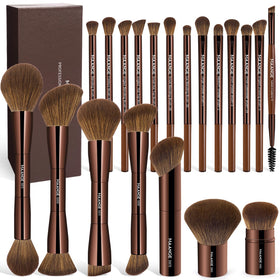 Set de 20 pinceaux de maquillage MAANGE dans une boîte cadeau élégante