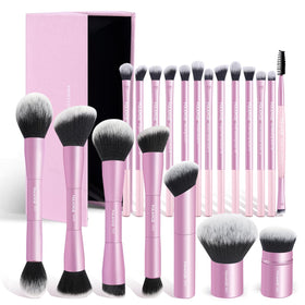 Set de 20 pinceaux de maquillage MAANGE en boîte élégante
