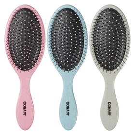 Set de 3 brosses démêlantes Conair en couleurs argenté, bleu et rose