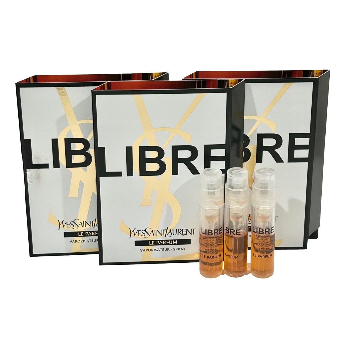 Set de 3 échantillons d'Eau de Parfum LIBRE de Yves Saint Laurent
