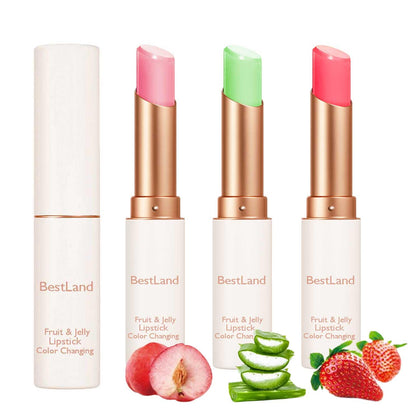 Set de 3 rouges à lèvres gelée BestLand avec packaging coloré