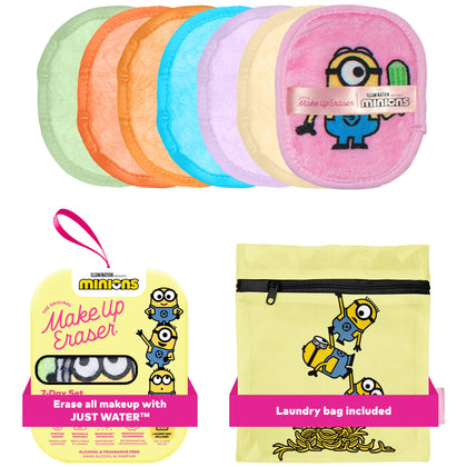 Set de 7 jours MakeUp Eraser vue avant avec éponge démaquillante
