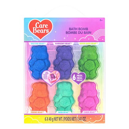 Set de bombes de bain Care Bears avec 6 modèles différents
